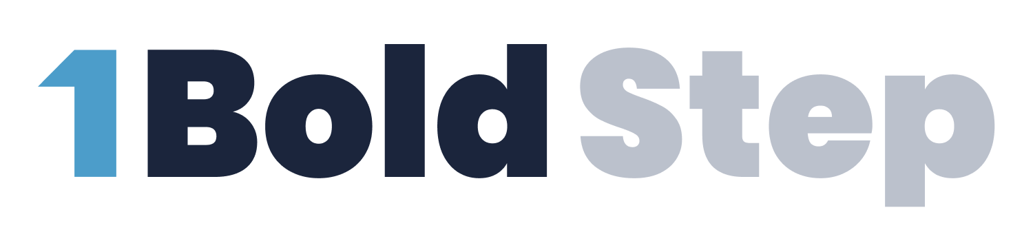 1 Bold Step logo