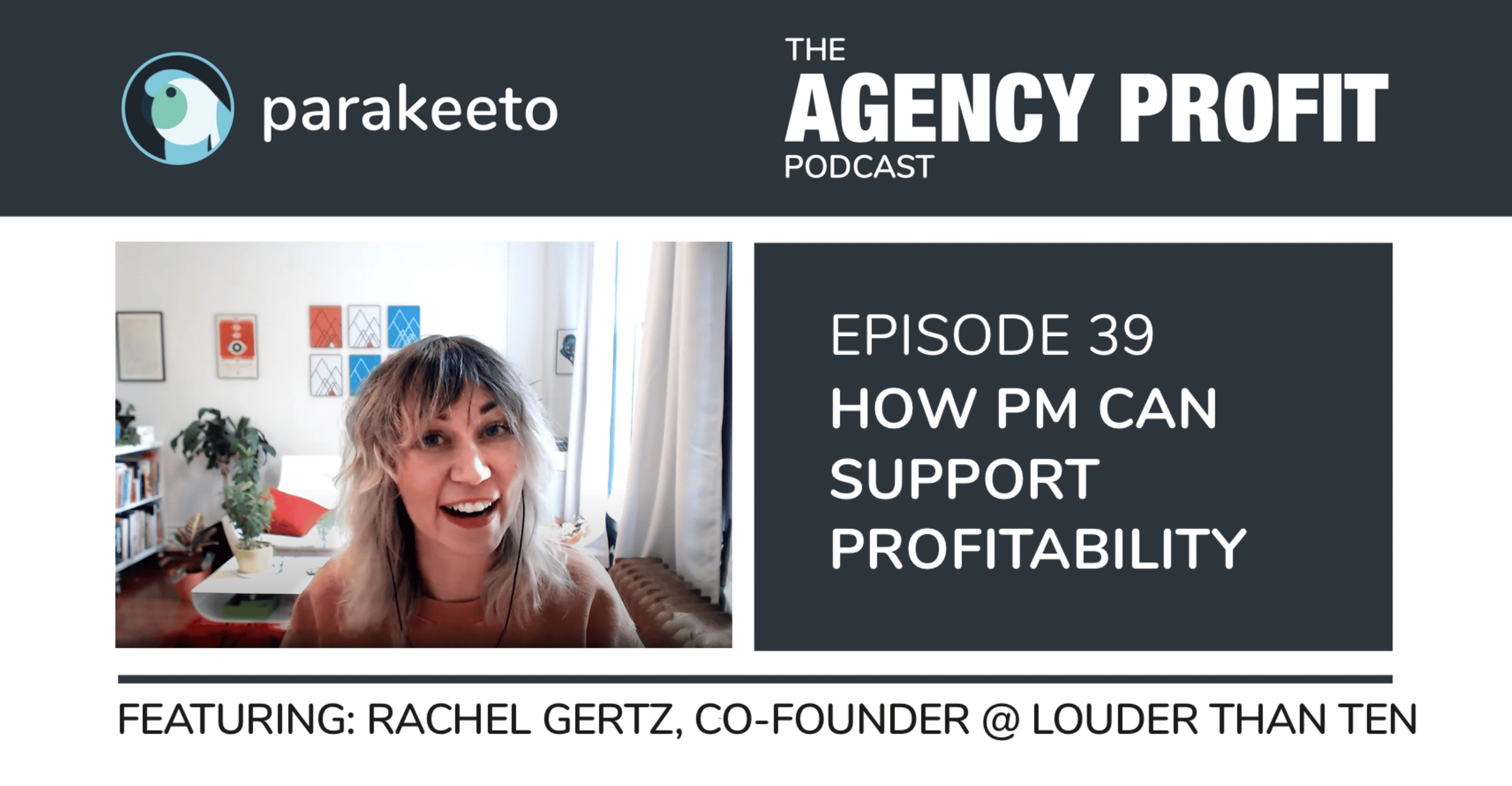 How Project Management Can Support Profitability, with Rachel Gertz – Episode 39.