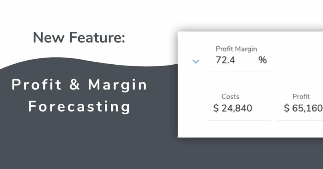 New Feature: Real-Time Project Profitability & Margin Forecasting