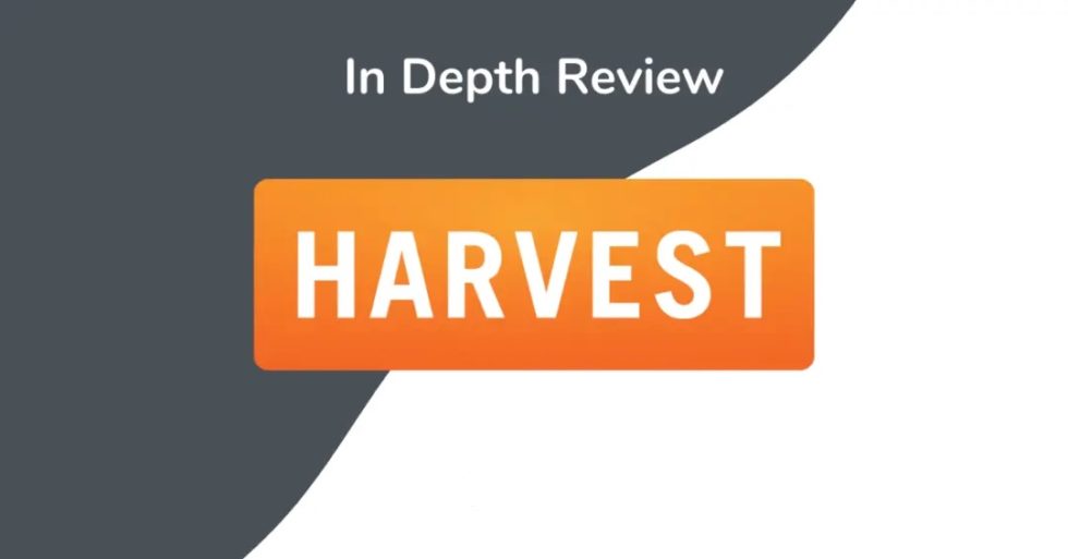 harvest time tracking no invoice menu